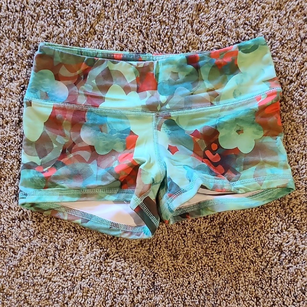 Fleo Floral Athletic Shorts - Multicolor